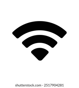 WiFi signal symbol. Wi-fi icon. Vector illustration