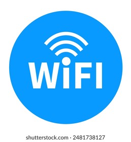 Wi-Fi signal symbols and an internet connect ionic. Wi-fi Wireless Network icon.