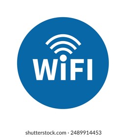 Wi-Fi signal symbols and an internet connect ionic. Wi-fi Wireless Network icon.