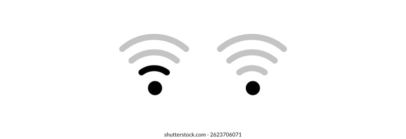 Wi-Fi signal symbols and an internet connection, that enable remote internet access.