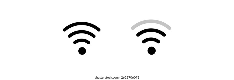 Wi-Fi signal symbols and an internet connection, that enable remote internet access.