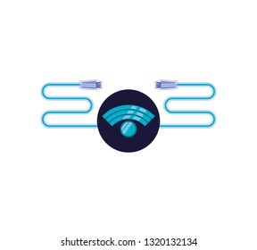 wifi signal with usb cable