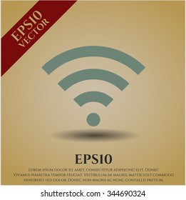 Wifi-Signal-Vektorsymbol