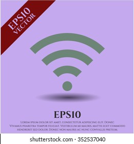 Wifi signal vector icon