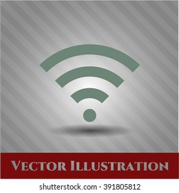 Wifi signal vector icon