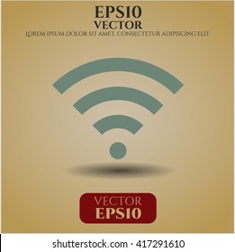 Wifi signal vector icon