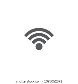 wifi signal vector icon concept, isolated on white background