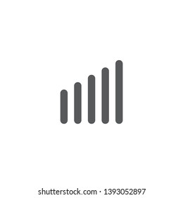 wifi signal vector icon concept, isolated on white background