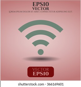 Wifi signal vector symbol