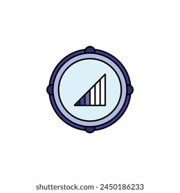 wifi signal vector type icon