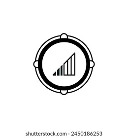 wifi signal vector type icon