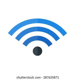 Wifi, signal, wireless icon vector image. Can also be used for mobile apps, phone tab bar and settings. Suitable for use on web apps, mobile apps and print media
