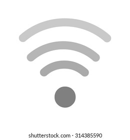 Wifi, signals, connection icon vector image. Can also be used for phone and communication. Suitable for use on web apps, mobile apps and print media.