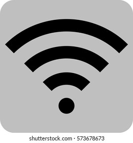 Wifi Signals Vector Icon
