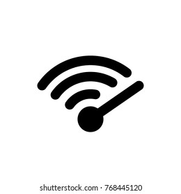 Wi-fi Speed Icon Vector