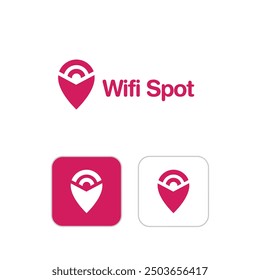 Wifi Spot Logo -  Network Connection Platform