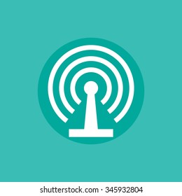 Wi-fi station icon