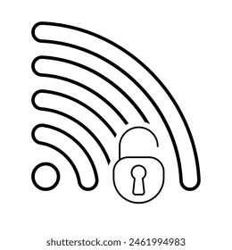 Wifi status icon Vector illustration