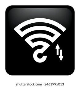Icono de Estado Wifi Ilustración vectorial