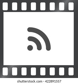 Wi-Fi symbol icon. Vector illustration