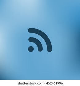 Wi-Fi symbol icon. Vector illustration