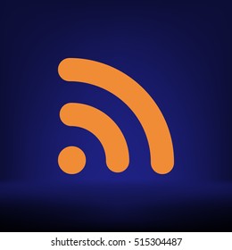 Wi-Fi symbol icon. Vector illustration
