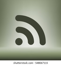 Wi-Fi symbol icon. Vector illustration