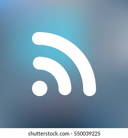 Wi-Fi symbol icon. Vector illustration