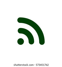 Wi-Fi symbol icon. Vector illustration