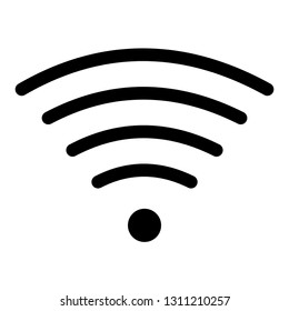 Wifi symbol or icon for web or application