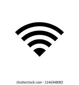 Wifi symbol. Wifi icon. Wireless and wifi icon or sign for remote internet access.