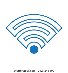 Wifi symbol icon,vector illustration template design