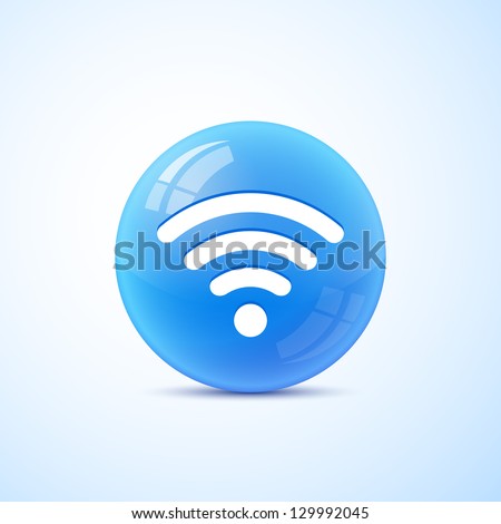 wifi symbol isolated