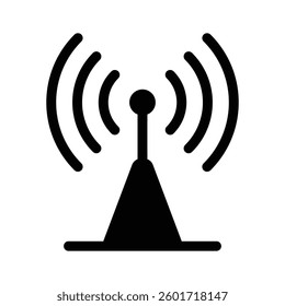 A Wifi symbol representing internet connectivity or signals