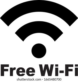 Wi-Fi  symbol sign icon vector