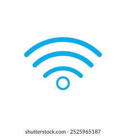 Wifi symbol vector icon wireless internet signal. Wifi web mobile phone icon sign digital network communication