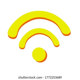 Wi-fi symbol. Wireless Network icon. Wifi zone