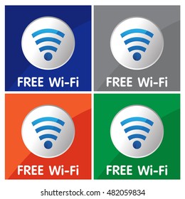 Wifi symbol . Wireless Network icon. Wifi zone