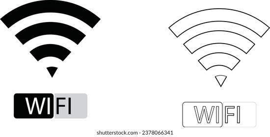 WIFI symbol for your design