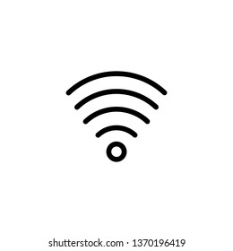WiFi system sign.