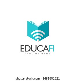 wifi Tech savvy online tutoring Logo