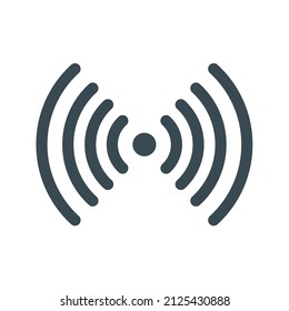Wifi Tethering Symbol Vektorbild. Kann auch für mobile UI UX und Animationen verwendet werden. Geeignet für mobile Apps, Web-Apps und Printmedien.