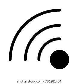 wifi, timeline, vector line icon, logo , symbol , mobile app , sign, illustration on background