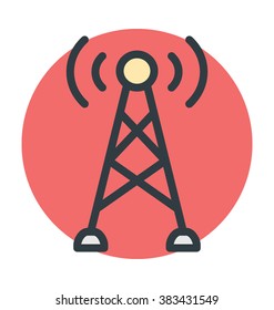 Wifi Tower Vector Icon