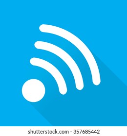 Wi-Fi Transmission of Data. Vector Illustration. EPS10