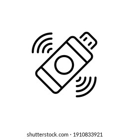 Wifi USB Icon In Vector. Logotype