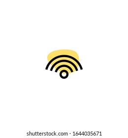 Wi-Fi. User Interface UI Icon Set. Unique Colored Outline Style. Editable Vector.