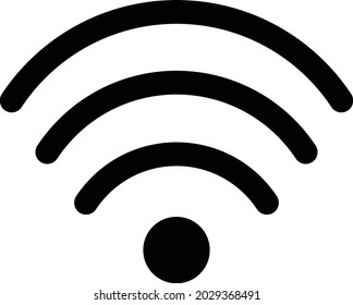 Wifi-Vektorgrafik-Symboldesign

