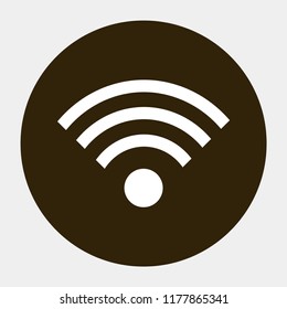 Wi-Fi vector icon 10 eps