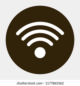 Wi-Fi vector icon 10 eps